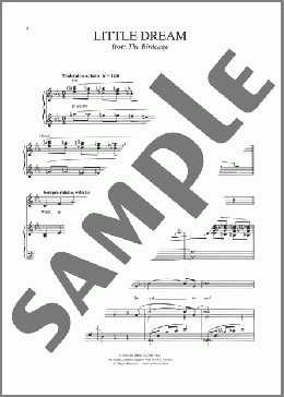 Little Dream(Stephen Sondheim) 楽譜 ピアノ & ボーカル ダウンロード