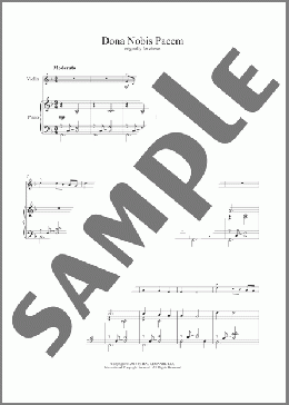 Dona Nobis Pacem(Traditional Canon) 楽譜 その他 ダウンロード
