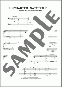 Uncharted: Nate's Theme (from Uncharted: Drake's Fortune)(Greg Edmonson) 楽譜 ピアノ（ソロ） ダウンロード