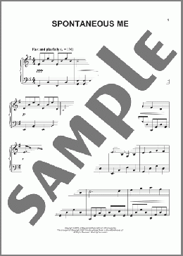 Spontaneous Me(Lindsey Stirling) 楽譜 ピアノ（ソロ） ダウンロード
