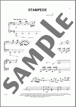 Stampede(Lindsey Stirling) 楽譜 ピアノ（ソロ） ダウンロード