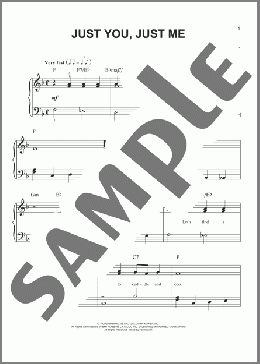 Just You, Just Me(Jesse Greer) 楽譜 ピアノ（ソロ） ダウンロード