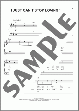 I Just Can't Stop Loving You(Michael Jackson) 楽譜 ピアノ（ソロ） ダウンロード