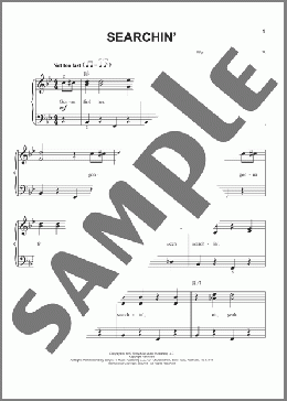 Searchin'(The Beatles/The Coasters) 楽譜 ピアノ（ソロ） ダウンロード