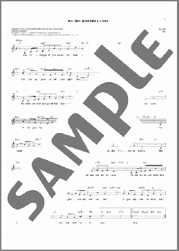 My One And Only Love(Robert Mellin) 楽譜 その他 ダウンロード