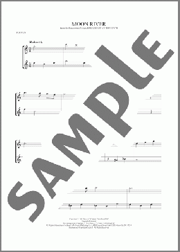 Moon River(Andy Williams) 楽譜 その他 ダウンロード