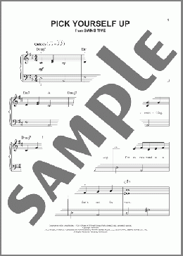 Pick Yourself Up(Jerome Kern/Dorothy Fields) 楽譜 ピアノ（ソロ） ダウンロード