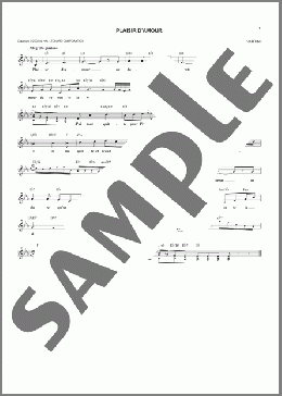 Plaisir D'Amour(Jean-Paul Martini) 楽譜 その他 ダウンロード