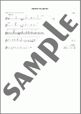 Trumpet Voluntary(Jeremiah Clarke) 楽譜 その他 ダウンロード