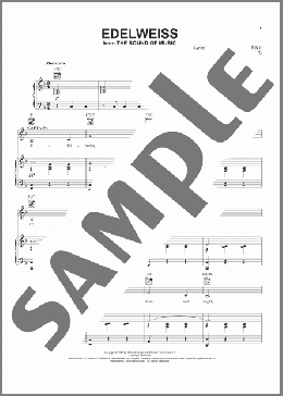 Edelweiss(Richard Rodgers/Oscar Hammerstein II/Rodgers & Hammerstein) 楽譜 その他 ダウンロード