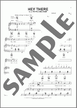 Hey There(Jerry Ross/Richard Adler) 楽譜 その他 ダウンロード