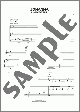 Johanna(Stephen Sondheim) 楽譜 その他 ダウンロード