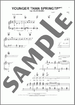 Younger Than Springtime(Stan Kenton/Gordon MacRae) 楽譜 その他 ダウンロード