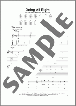Doing All Right(Queen) 楽譜 ギター（ソロ） ダウンロード