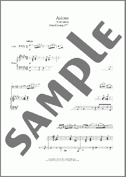 Arioso(Johann Sebastian Bach) 楽譜 その他 ダウンロード
