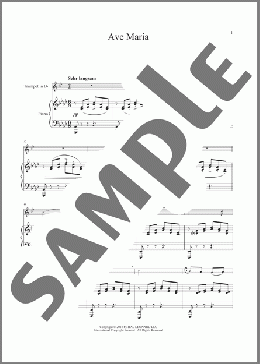Ave Maria, Op. 52, No. 6(Franz Schubert) 楽譜 その他 ダウンロード
