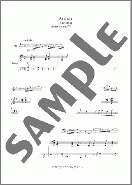Arioso(Johann Sebastian Bach) 楽譜 その他 ダウンロード
