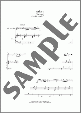 Arioso(Johann Sebastian Bach) 楽譜 その他 ダウンロード