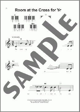 Room At The Cross For You(Ira F. Stanphill) 楽譜 ピアノ（ソロ） ダウンロード