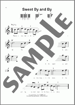 Sweet By And By(Joseph P. Webster) 楽譜 ピアノ（ソロ） ダウンロード