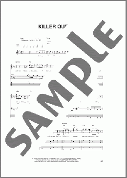 Killer Queen(Queen) 楽譜 ベース ダウンロード