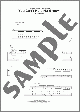 You Can't Hold No Groove(Victor Wooten) 楽譜 ベース ダウンロード