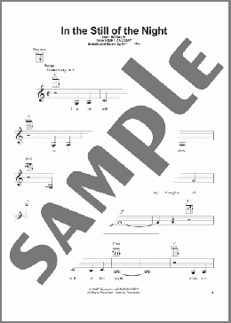 In The Still Of The Night(Cole Porter) 楽譜 ウクレレ（弾き語り） ダウンロード