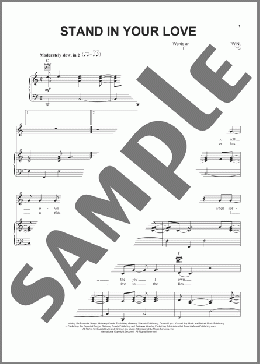 Stand In Your Love(Mark Harris/Ethan Hulse/Josh Baldwin/Rita Springer/Bethel Music & Josh Baldwin) 楽譜 ピアノ & ボーカル & ギター ダウンロード