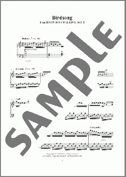 Birdsong (from Seven Days Walking: Day 2)(Ludovico Einaudi) 楽譜 ピアノ（ソロ） ダウンロード