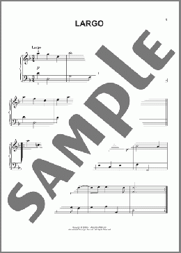 Largo(Arcangelo Corelli) 楽譜 ピアノ（ソロ） ダウンロード