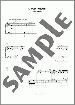 C'Mon, Mama! (Ayo Mama!) (arr. Charmaine Siagian)(Traditional) 楽譜 ピアノ（ソロ） ダウンロード