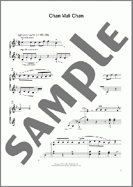Chan Mali Chan (arr. Charmaine Siagian)(Traditional) 楽譜 ピアノ（ソロ） ダウンロード