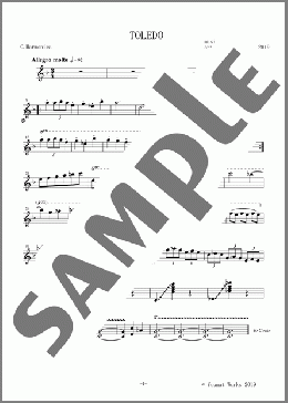TOLEDO(C.Hmc+C.Gt or A.Gt or E.Gt.)(JAMES MOODY) 楽譜 アンサンブル（パート） その他 ダウンロード