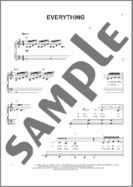Everything(Lauren Daigle) 楽譜 ピアノ（ソロ） ダウンロード