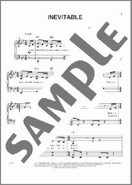 Inevitable(Lauren Daigle) 楽譜 ピアノ（ソロ） ダウンロード