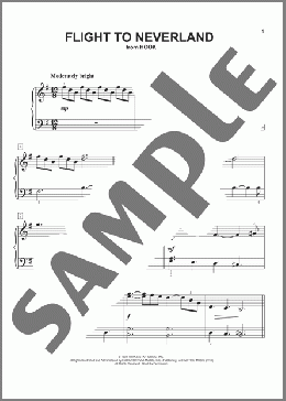 Flight To Neverland (from Hook)(John Williams) 楽譜 ピアノ（ソロ） ダウンロード