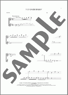 Eleanor Rigby(The Beatles) 楽譜 その他 ダウンロード
