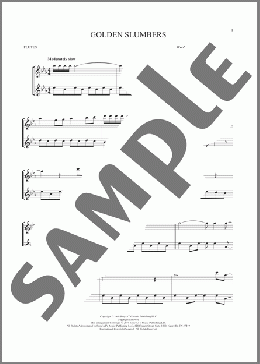 Golden Slumbers(The Beatles) 楽譜 その他 ダウンロード