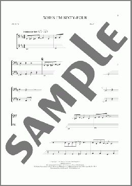 When I'm Sixty-Four(The Beatles) 楽譜 その他 ダウンロード