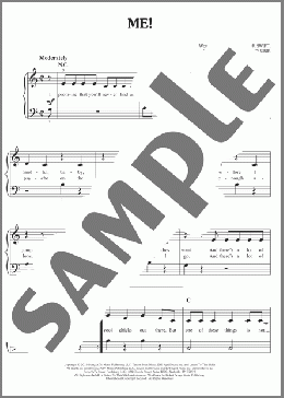 ME! (feat. Brendon Urie of Panic! At The Disco)(Taylor Swift) 楽譜 ピアノ（ソロ） ダウンロード
