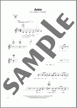 Amie(Pure Prairie League) 楽譜 その他 ダウンロード
