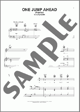 One Jump Ahead (Reprise) (from Aladdin)(Alan Menken) 楽譜 ピアノ & ボーカル & ギター ダウンロード