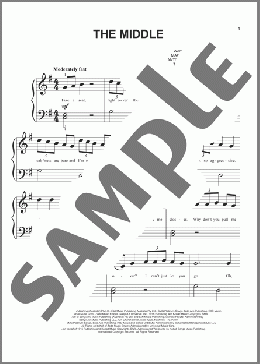 The Middle(Zedd, Maren Morris & Grey) 楽譜 ピアノ（ソロ） ダウンロード