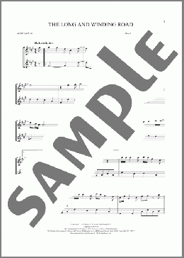 The Long And Winding Road(The Beatles) 楽譜 アルトサックス（ソロ） ダウンロード