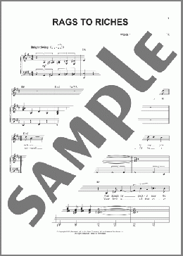 Rags To Riches(Tony Bennett) 楽譜 ピアノ & ボーカル ダウンロード