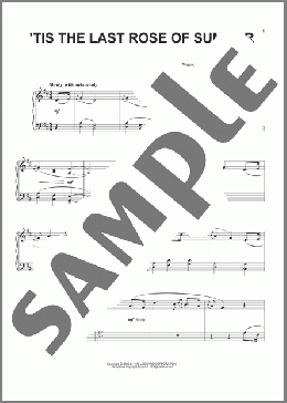 'Tis The Last Rose Of Summer (arr. Phillip Keveren)(Tom Moore/Richard Alfred Milliken) 楽譜 ピアノ（ソロ） ダウンロード