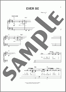Ever Be(Kalley Heiligenthal/Bethel Music) 楽譜 ピアノ（ソロ） ダウンロード