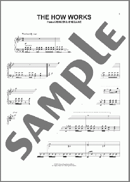 The How Works (from Avengers: Endgame)(Alan Silvestri) 楽譜 ピアノ（ソロ） ダウンロード