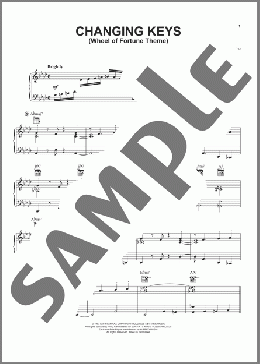 Changing Keys (Wheel Of Fortune Theme)(Merv Griffin) 楽譜 ピアノ（ソロ） ダウンロード