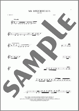 Mr. Mistoffelees (from Cats)(T.S. Eliot/Andrew Lloyd Webber) 楽譜 クラリネット ダウンロード